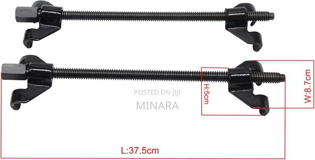 2 Pcs, Coil Spring Compressor Kit, Auto Shock Absorber Clamp Tool - thumbnail 2