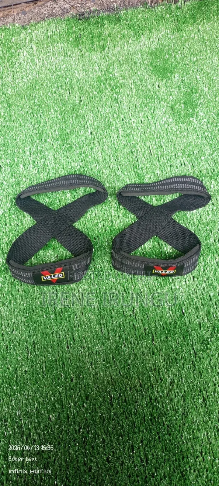 A Pair of Wrist Straps/ Number Nane Straps
