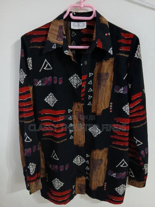 Vintage Tribal Patterned Shirt