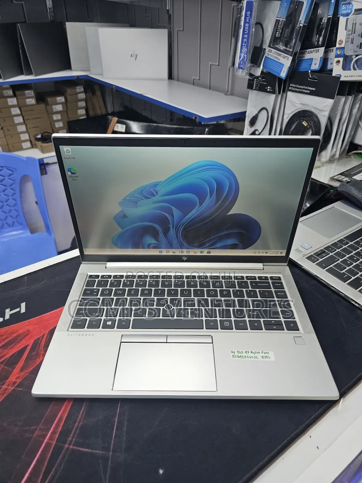 Laptop HP EliteBook 845 G7 8GB AMD Ryzen 5 SSD 256GB