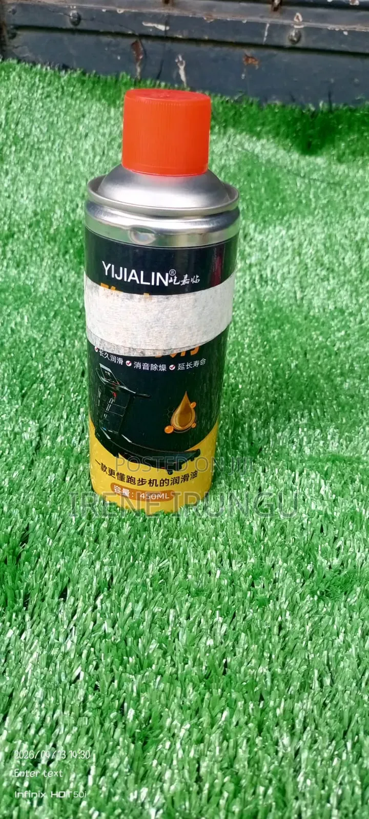 Treadmill Lubricant Spray/ Silicon Spray