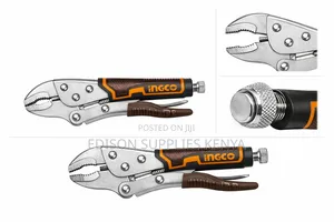 Curved Jaw Locking Pliers Ingco 10" Vise Vice Grip Plier Heavy Duty