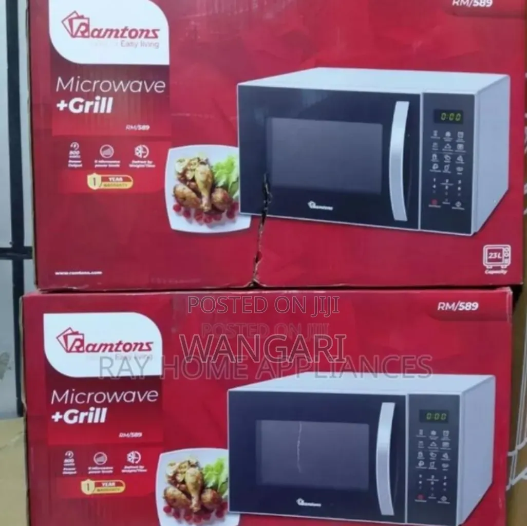 Color White 23l Ramtons Microwave