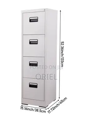 Office Cabinet : Heavy Duty 4-Drawer Steel Storage Office Cabinet