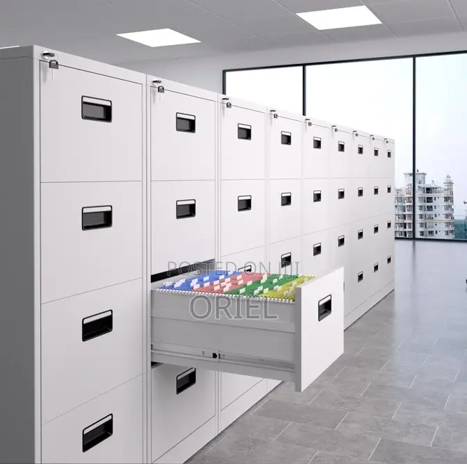 Office Cabinet : Heavy Duty 4-Drawer Steel Storage Office Cabinet
