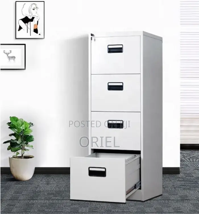 Office Cabinet : Heavy Duty 4-Drawer Steel Storage Office Cabinet