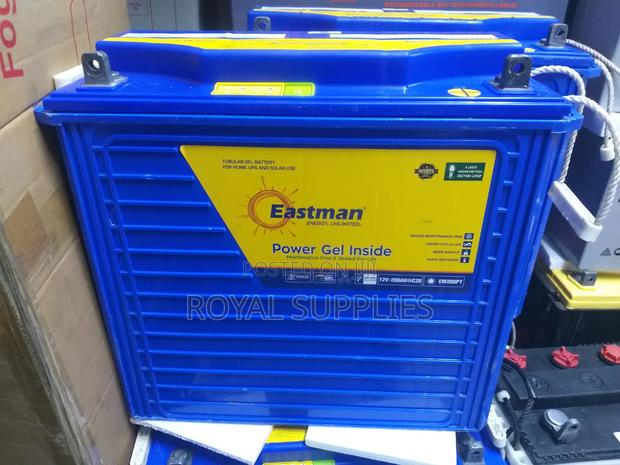 Eastman 200ah Gel Battery Maintenance Free
