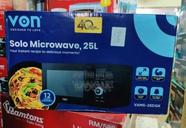 WTH Grilled Oven Von 25l Digital Microwave - main view
