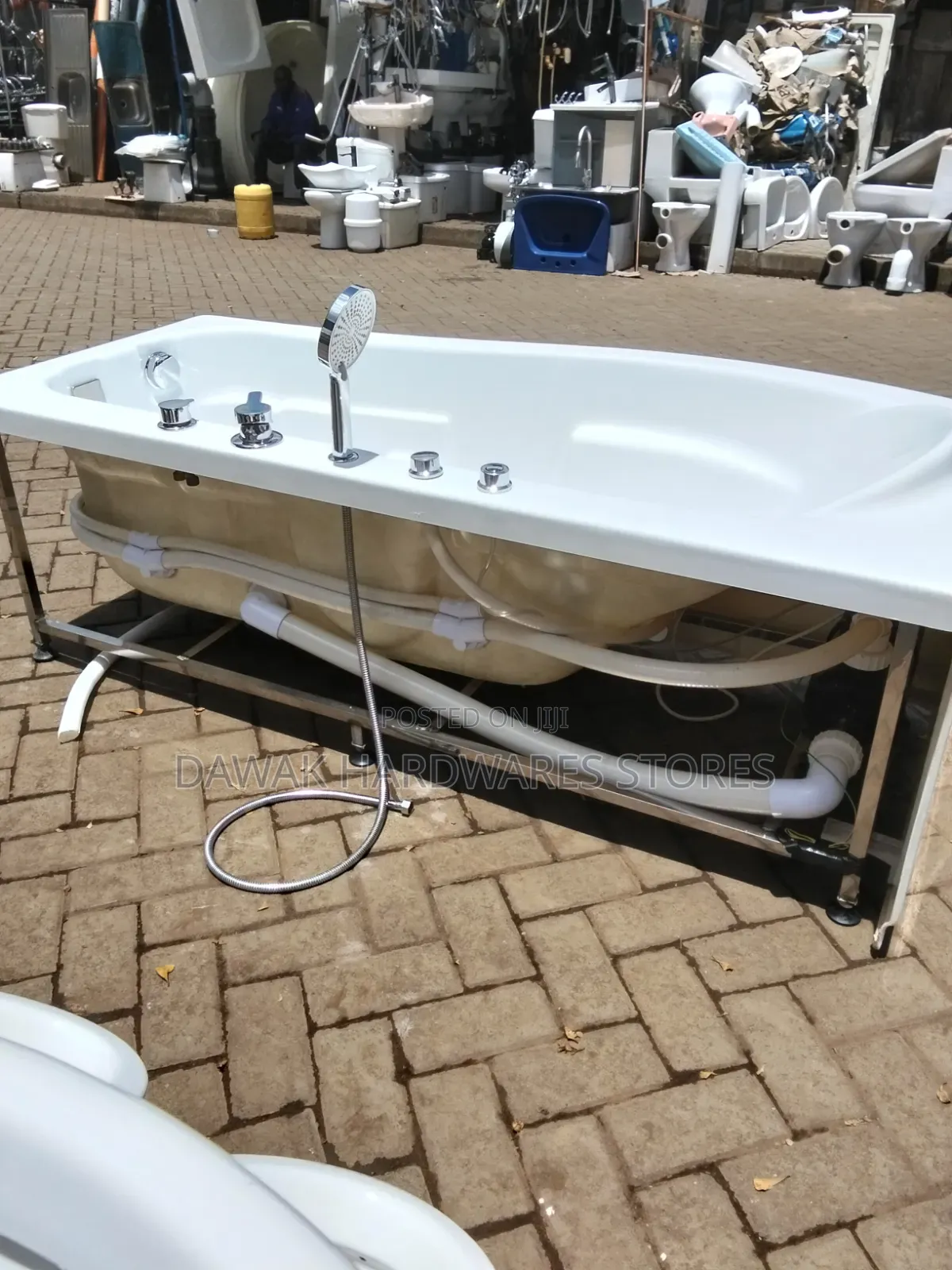 New Modern White Jacuzzi