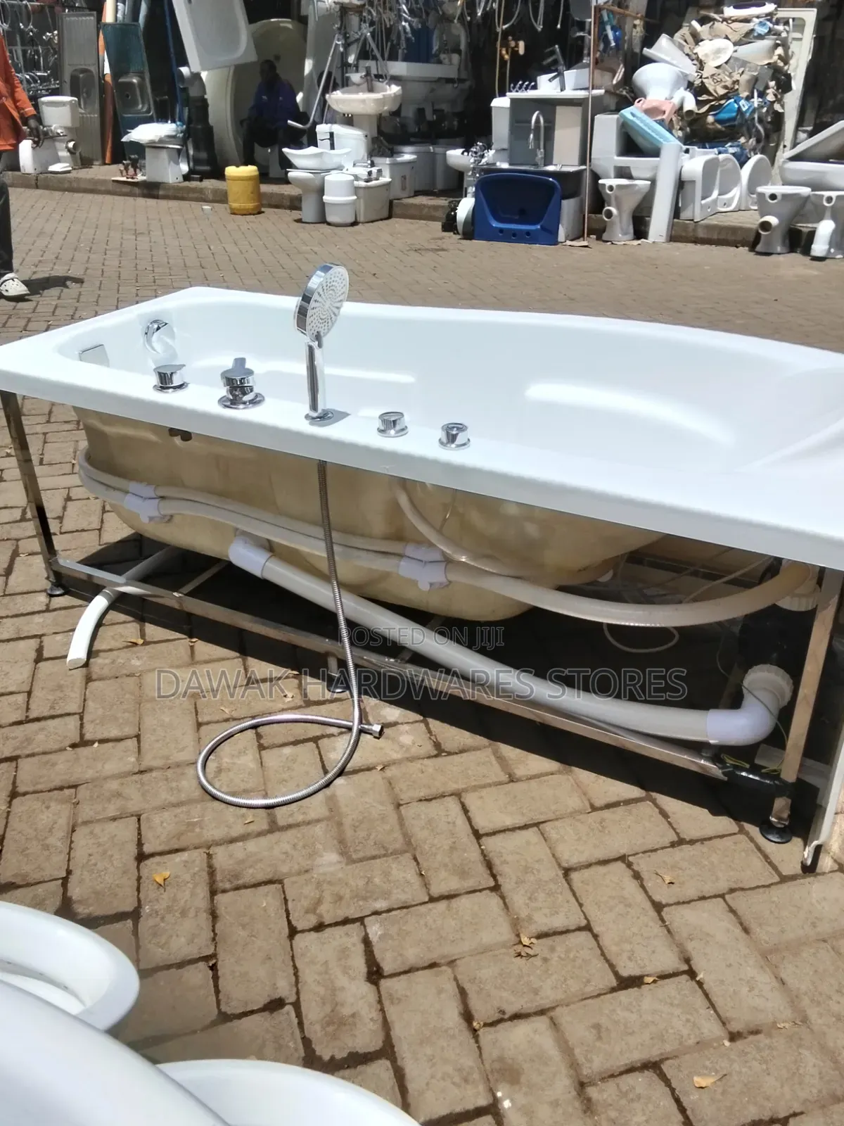 New Modern White Jacuzzi