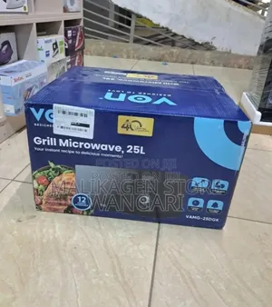 Restocked Von 25l Digital Microwave
