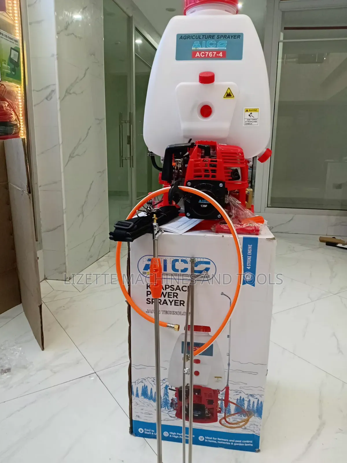 Aico Japan 25l 4 Stroke Knapsack Sprayer