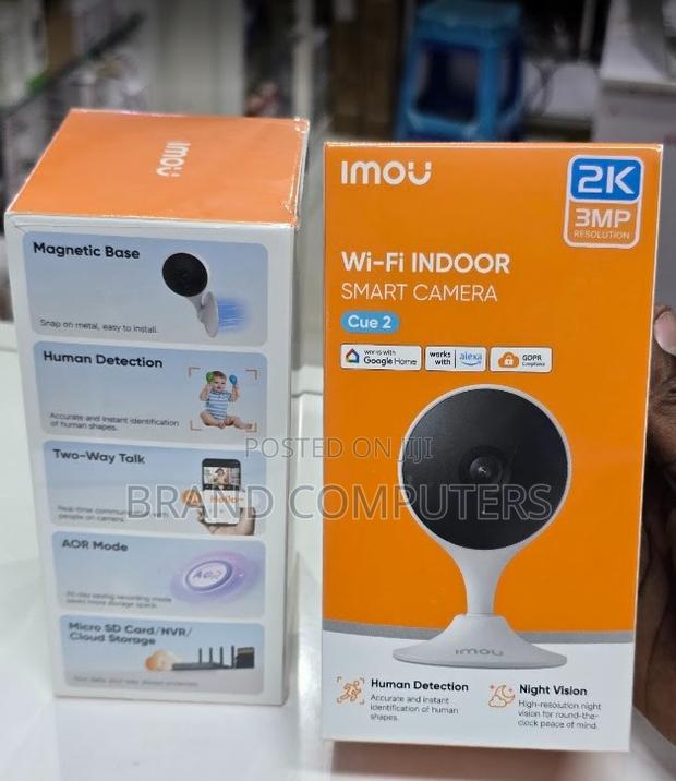 Imou Cue 2 Indoor Camera - 3mp Clear Video Nightvision