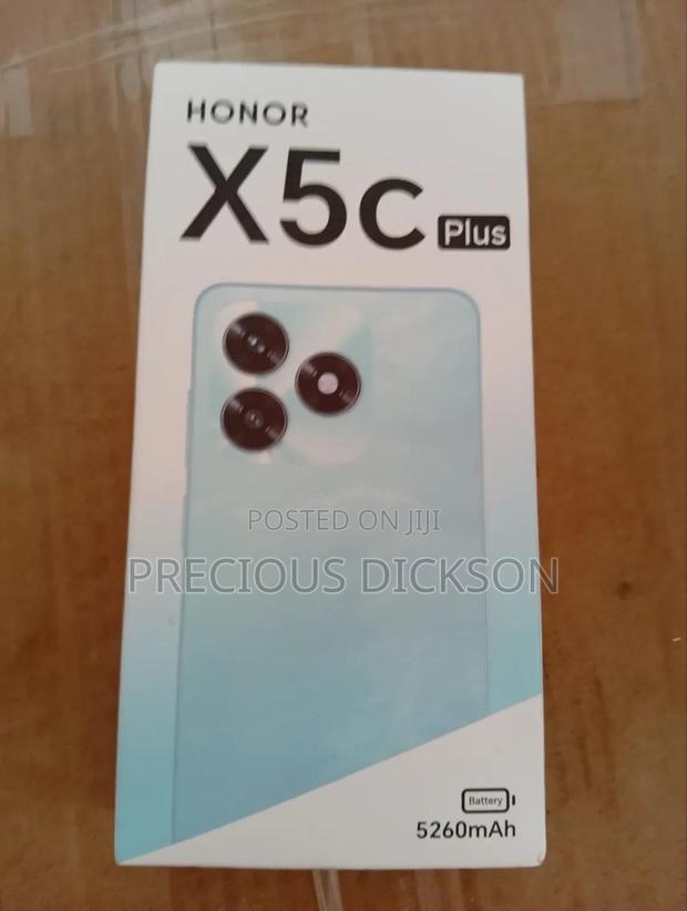 New Honor X5c Plus 64 GB Black