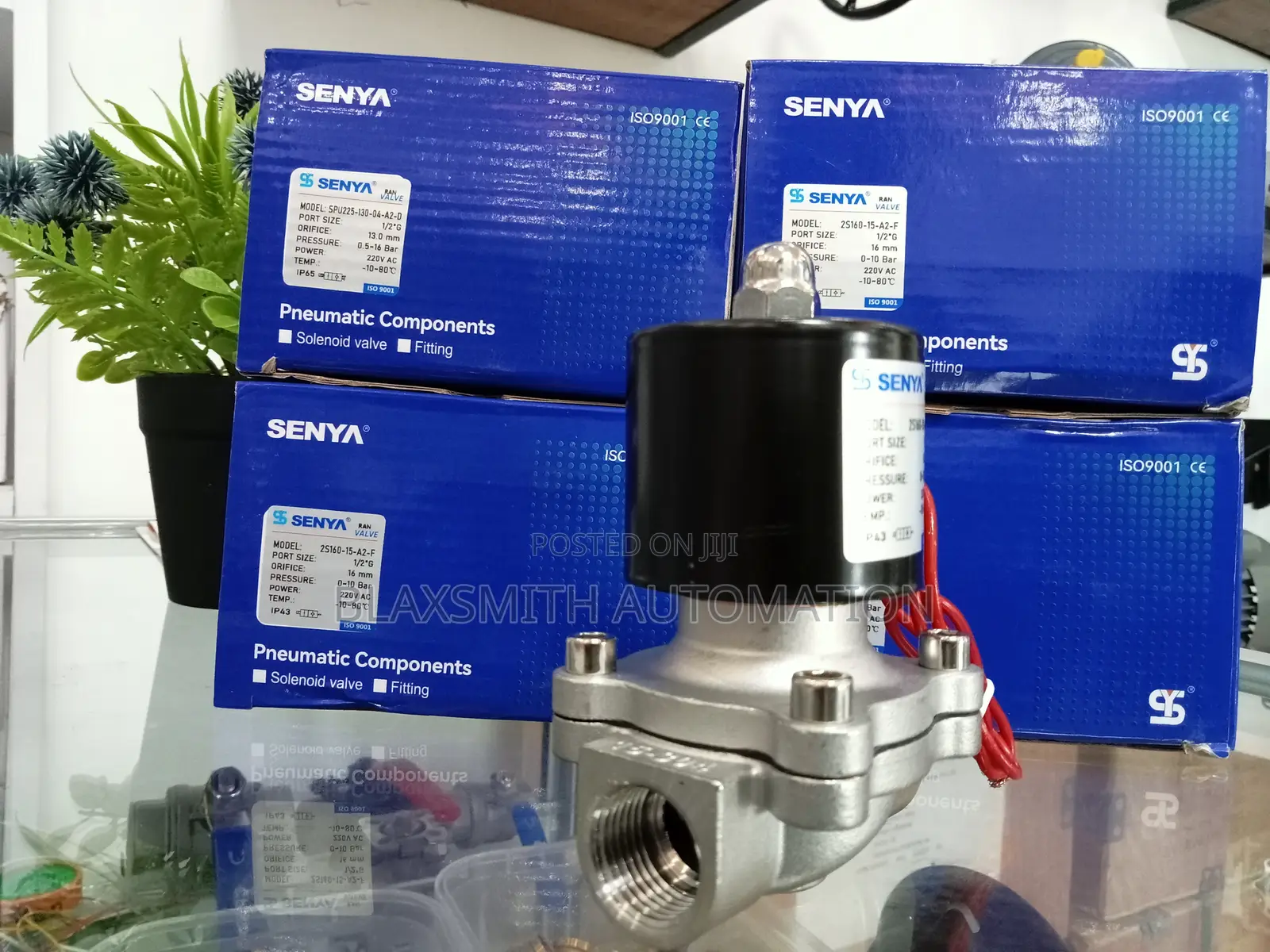 2-Way Solenoid Valve 1/2'' 220vac