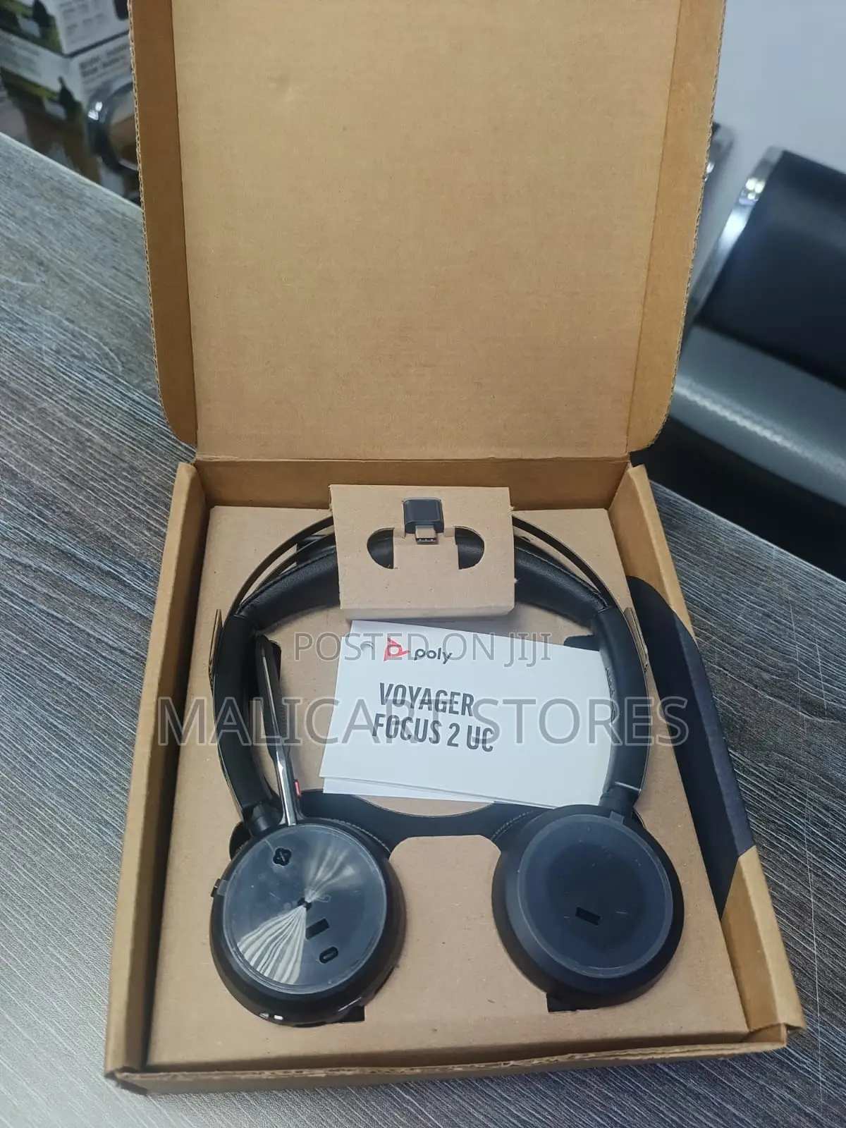 Poly Voyager Focus 2 Wired/ Wireless Bluetooth Stereo Headset