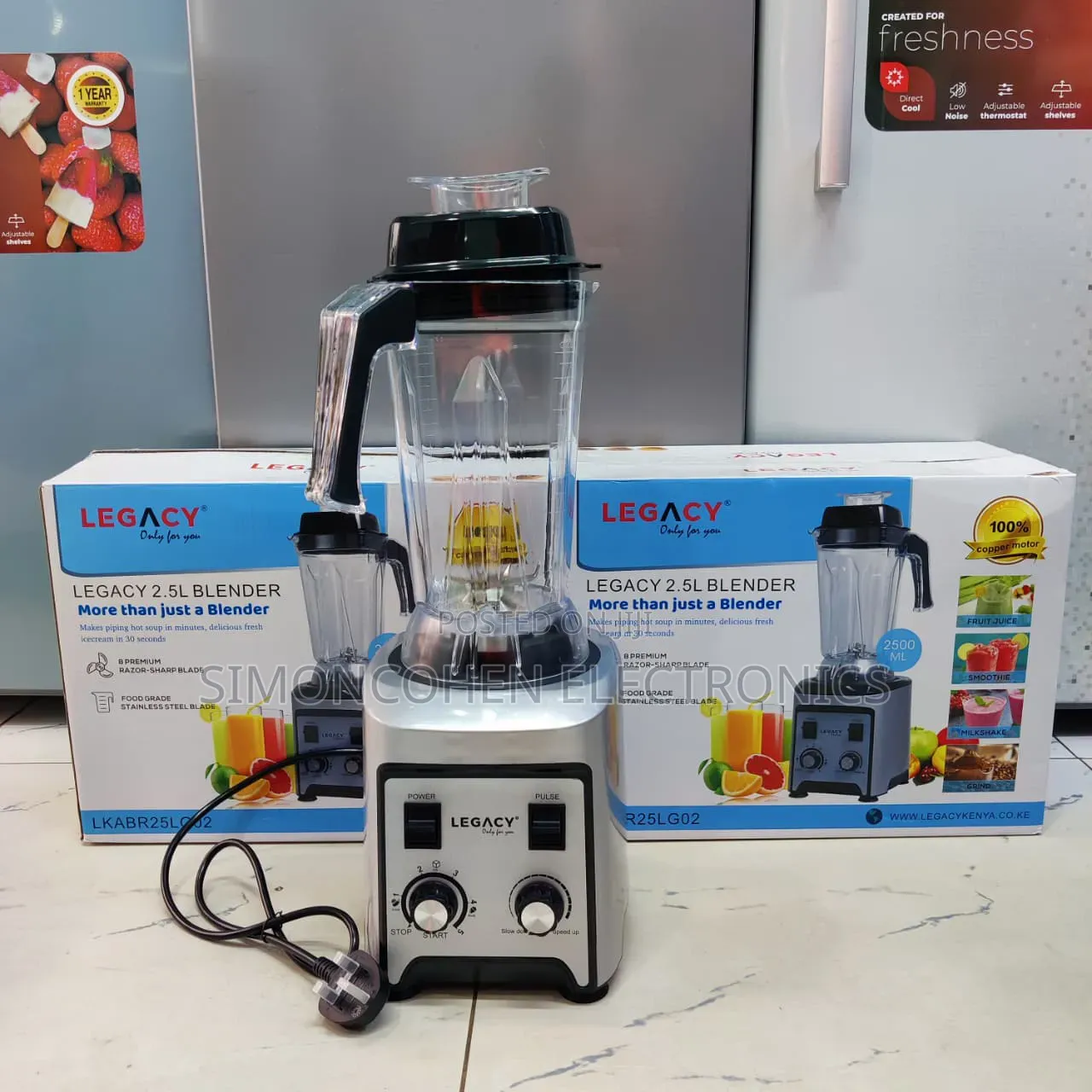 Legacy Commercial Blender 2.5l Jug Lg02