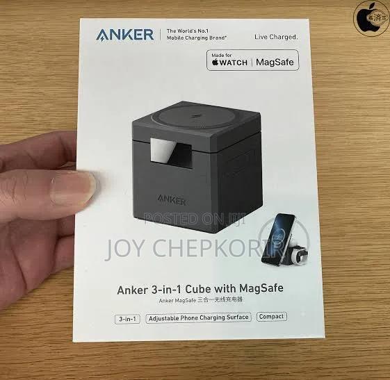 Anker 3-in-1 Cube With Magsafe (iPhone Fast Charging) - thumbnail 2