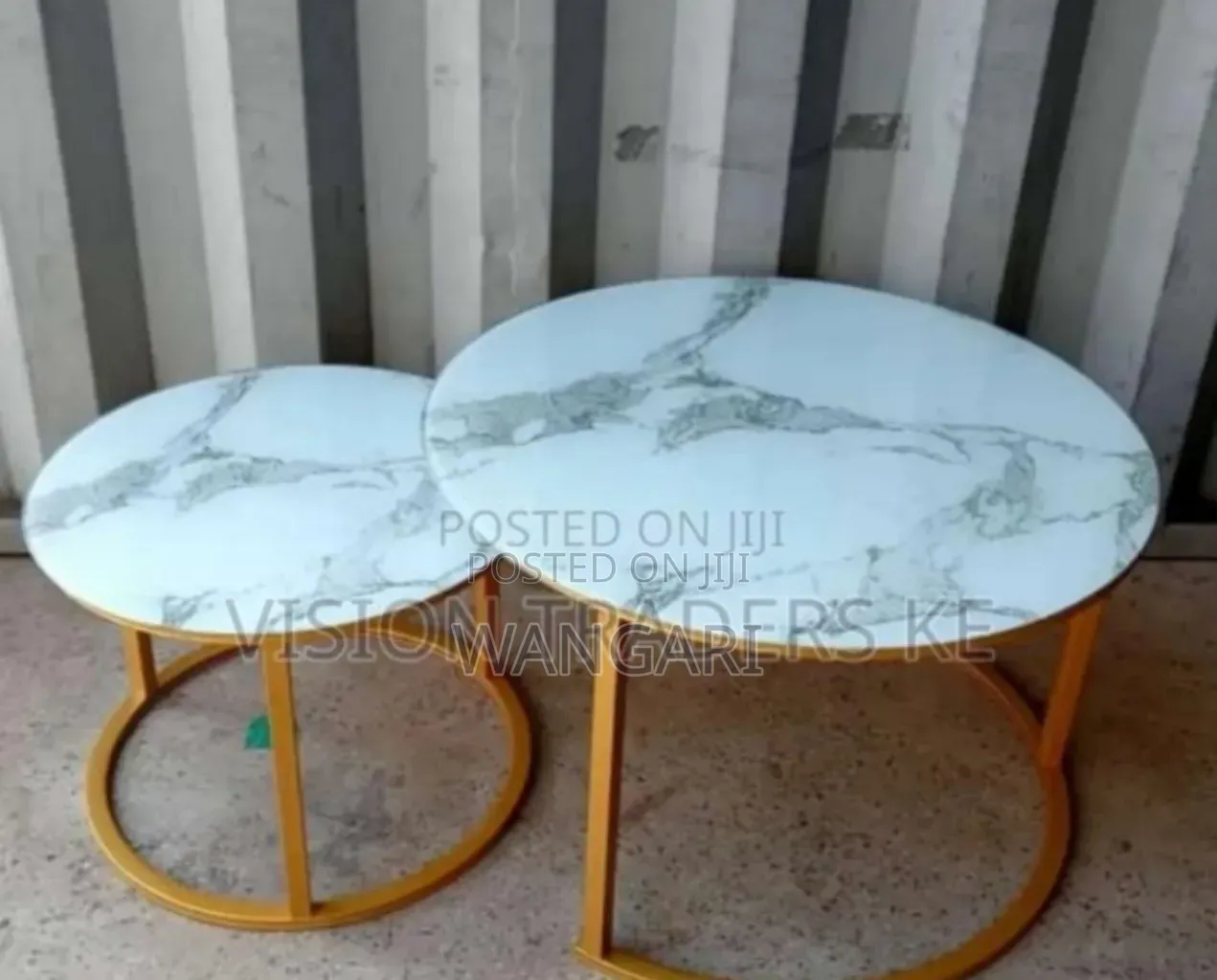 Assembled 2in1 Marble Tabled