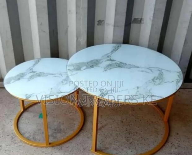 Assembled 2in1 Marble Tabled - main view