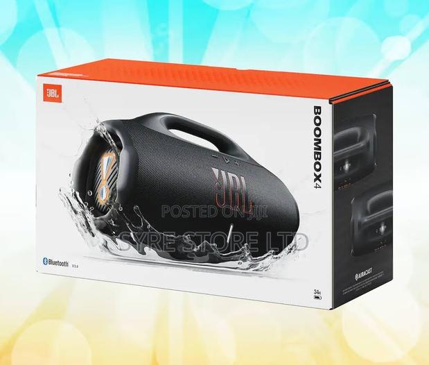 JBL Boombox 4 Wireless Bluetooth Speaker