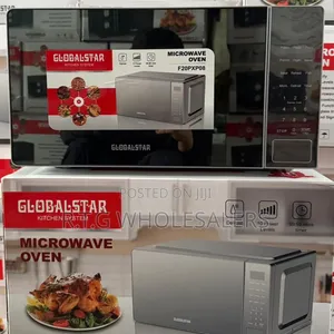 Globalstar 20l Digital Microwave – Silver Finish