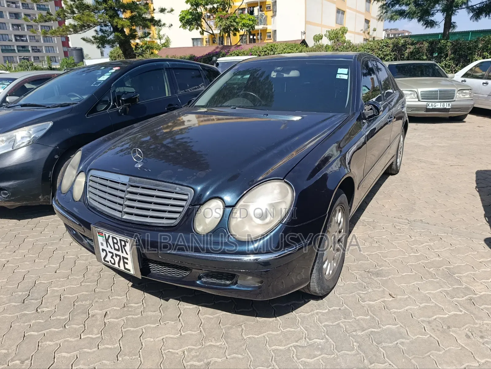Mercedes-Benz E240 2004 Green