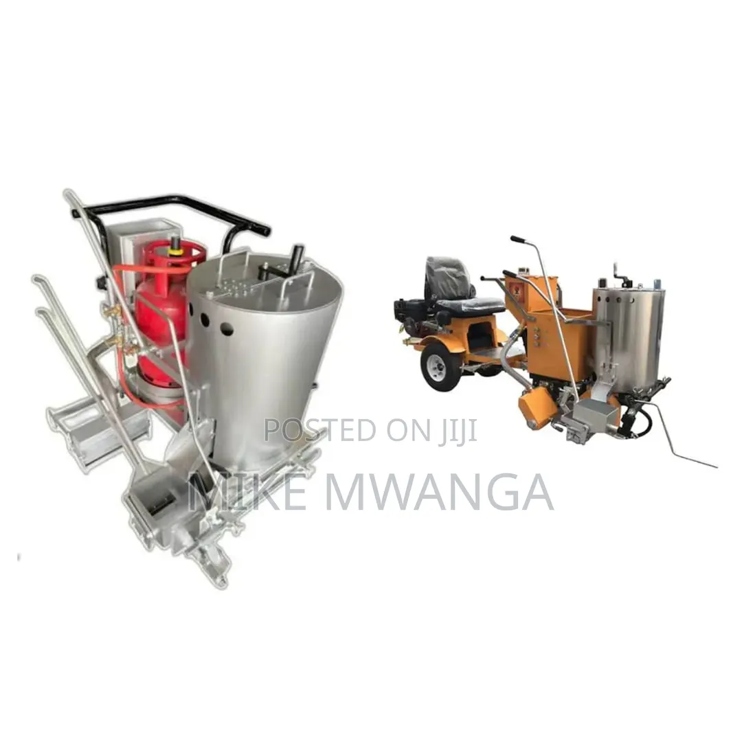 Automated Road Making Machine Thermoplastic