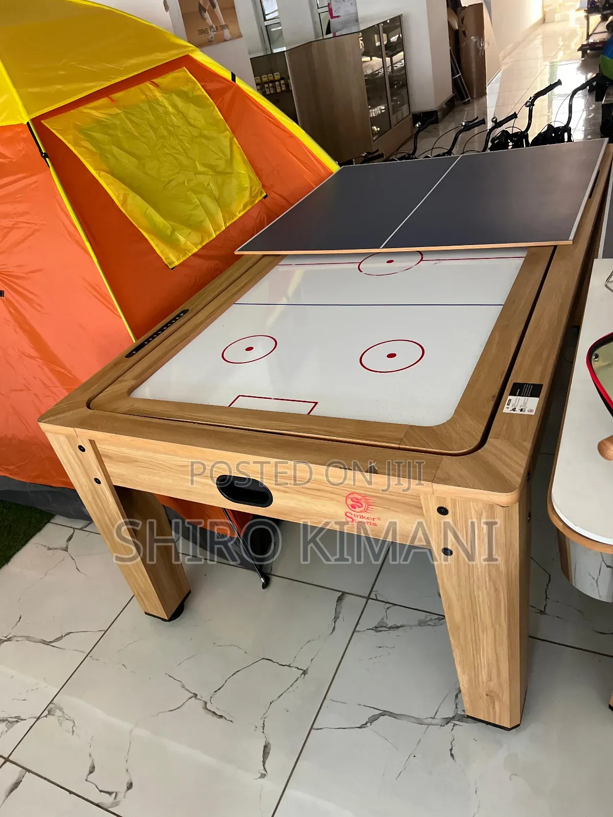  4-in-1 Pool Table / Air Hockey / Dining / Table Tennis