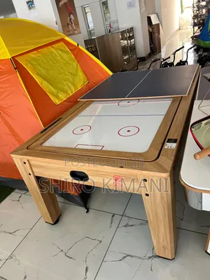 4-in-1 Pool Table With Air Hockey