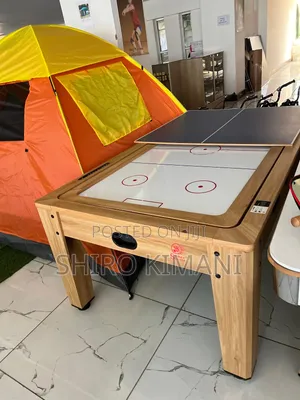 Pool + Air Hockey + Tt + Dining Table
