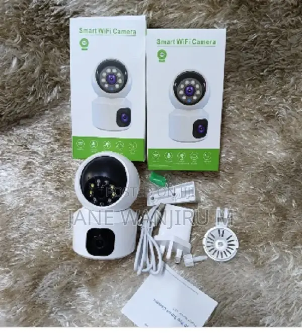 Quality Nanny Baby Monitor Wifi V380 Dual Lens Indoor Camera PTZ