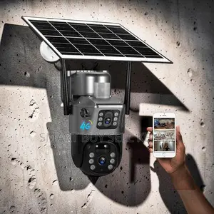 1080p Hd Two-Way Audio 4g Sim Card PTZ Outdoor Solar CCTV Camera