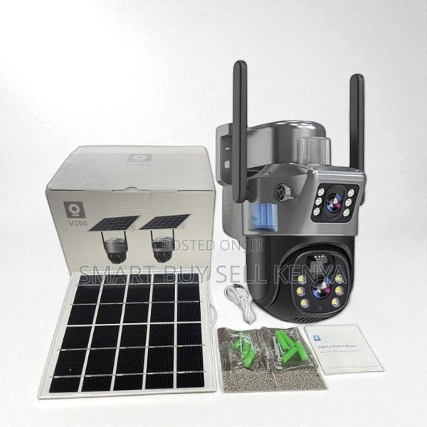 Color Night Vision 4g Sim Card PTZ Outdoor Security Solar CCTV Camera