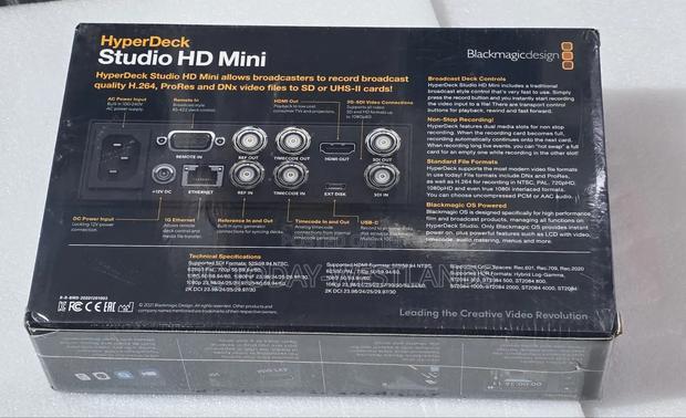 Blackmagic Design Hyperdeck Studio Hd Mini - thumbnail 8