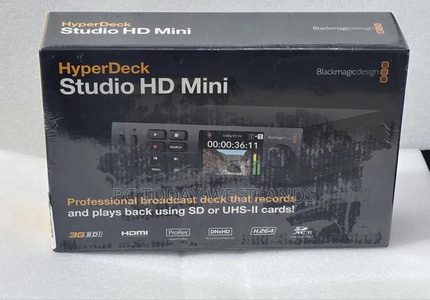 Blackmagic Design Hyperdeck Studio Hd Mini - thumbnail 2