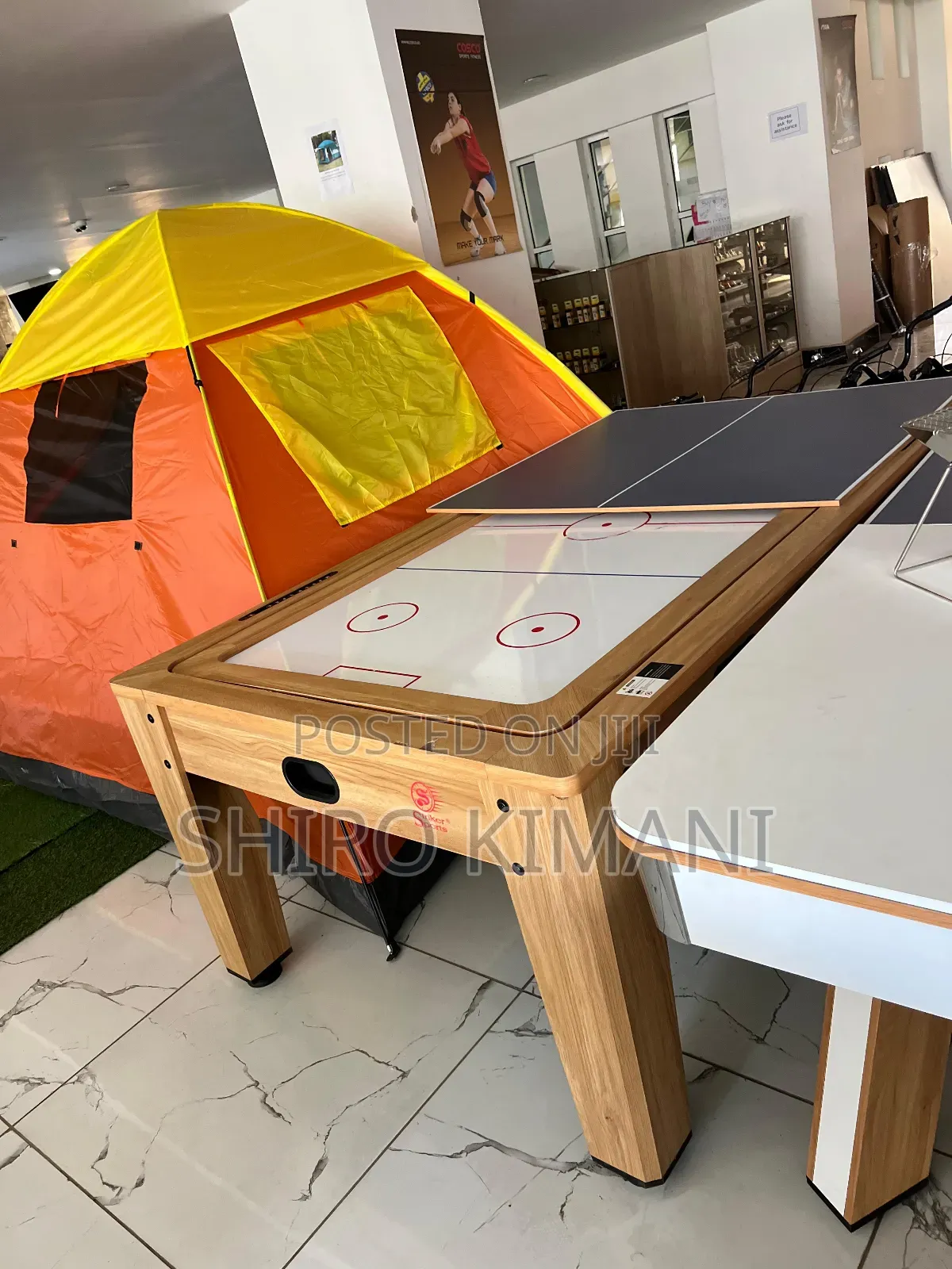 Pool Table With Table Tennis Top
