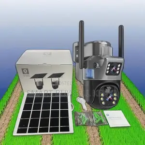 Solar Powered 4g PTZ Rotating Full Hd 1080p Security Solar Camera