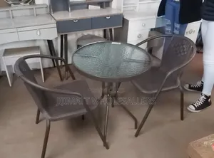 Executive 2 Seater Outdoor/Balcony Set Fully Metallic