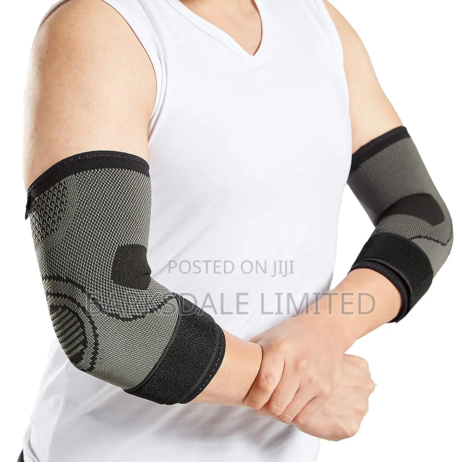 Elbow Elastic Compression Brace Support Wrap Pain Arthritis