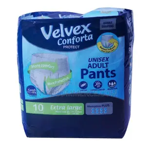 10 PCS Extra Large Velvex Conforta Protect Adult Diaper
