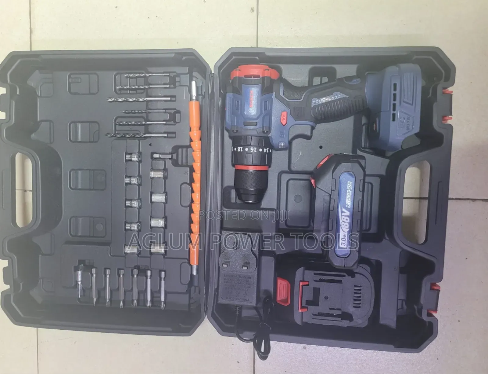 88v Cordless Drill Toolset