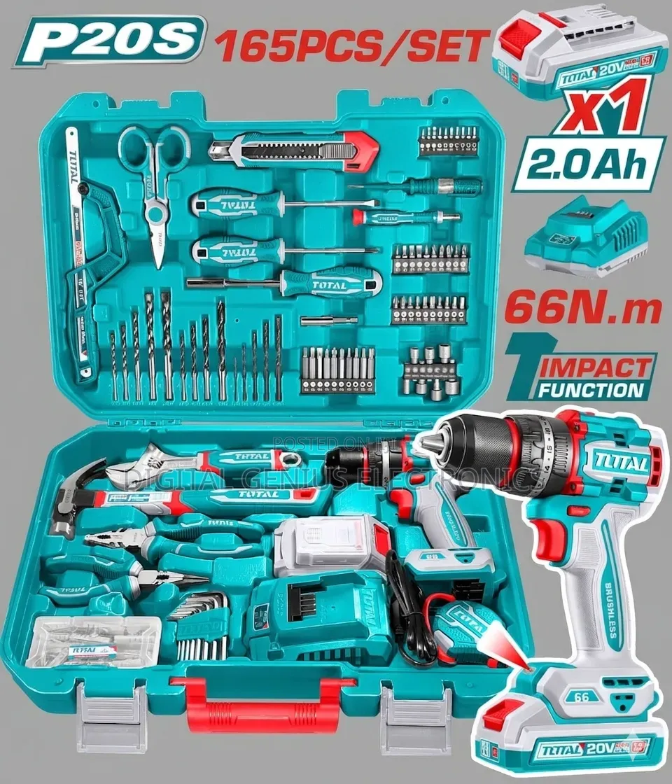 165 PCS Drill Tool Set