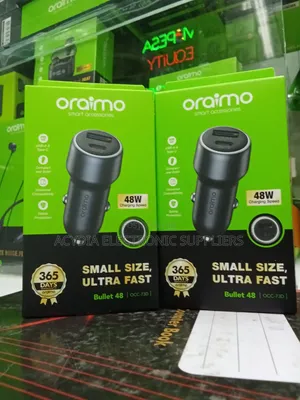 Oraimo Bullet 48, 48w Car Phone Charger
