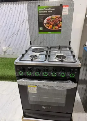 Syinix Cooker 60x60cm 3gas 1electric Hotplate