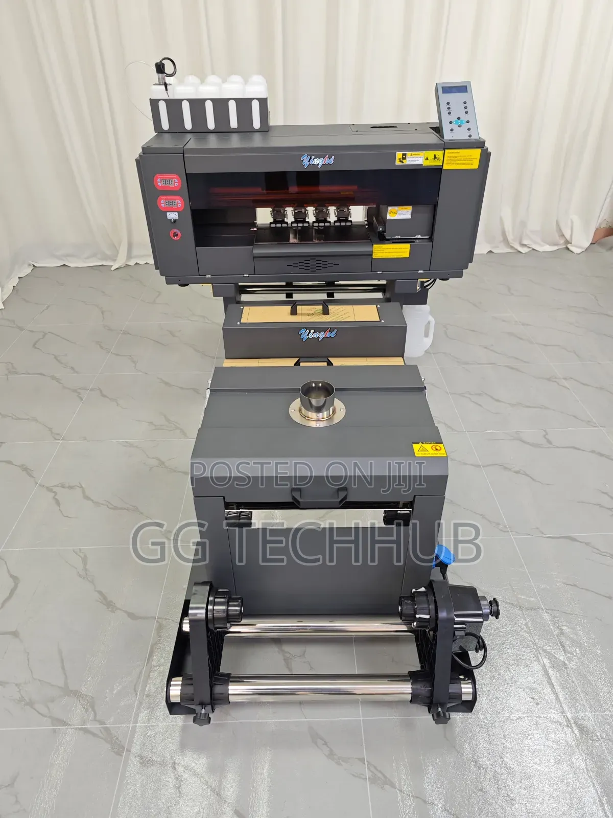 Brand New 30 Cm DTF Printer With a Dual Printhead System.