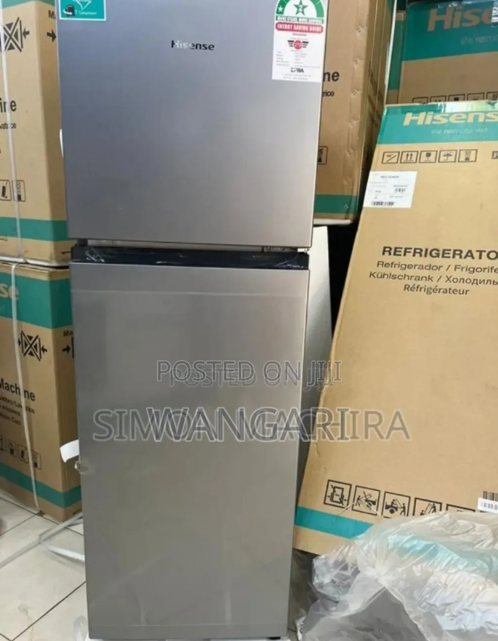 2star Rated. Original Hisense 154l Fridge