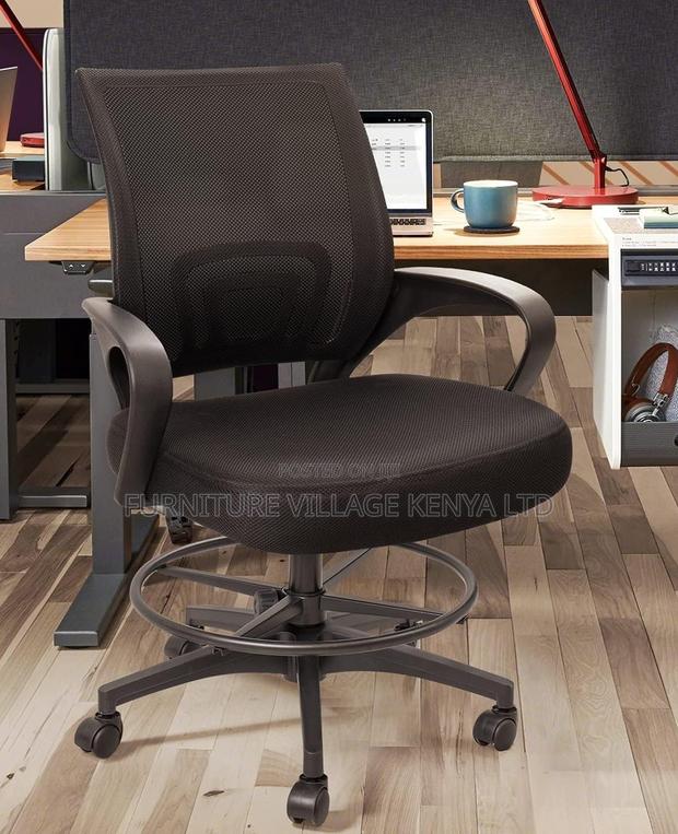 Office Chair;Black Counter Height Task Chair - main view