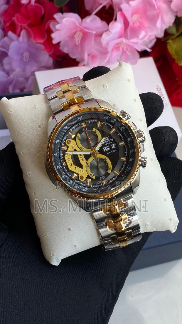 Casio Edifice Chronograph, Model Ef-558sg-1avdf. ( Quality Copy )