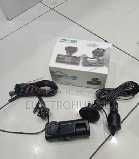 All in One Dash Camera - 3 in 1 Black Box With Rear View Camera